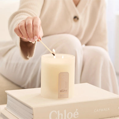 Al.ive Body - Soy Candle | Apricot & Sweet Fig Candle Al.ive Body Baby 