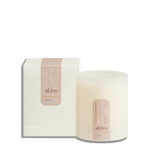 Al.ive Body - Soy Candle | Apricot & Sweet Fig