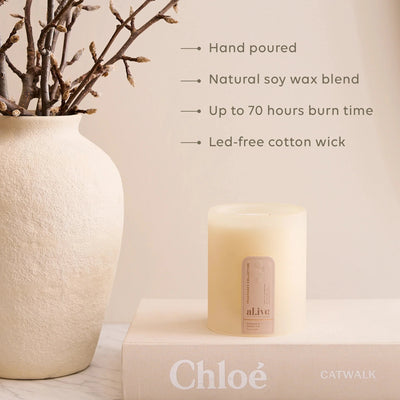 Al.ive Body - Soy Candle | Apricot & Sweet Fig Candle Al.ive Body Baby 