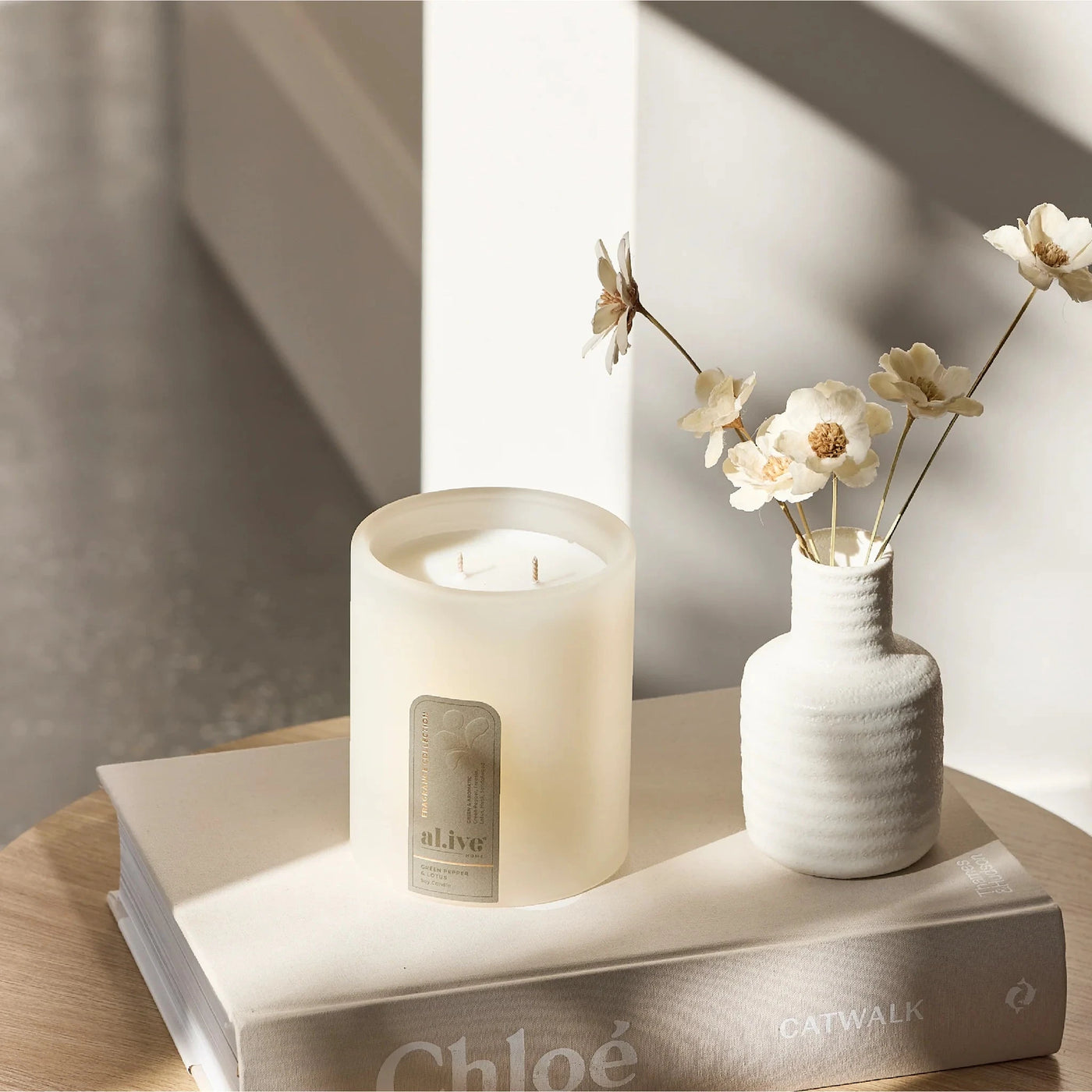 Al.ive Body - Soy Candle | Green Pepper & Lotus Candle Al.ive Body Baby 