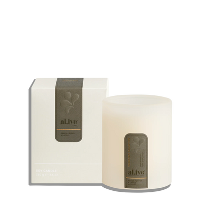 Al.ive Body - Soy Candle | Green Pepper & Lotus Candle Al.ive Body Baby 