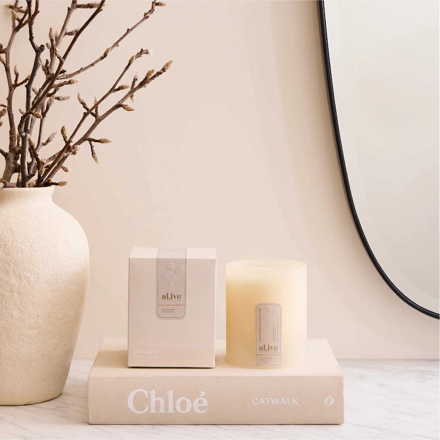 Al.ive Body - Soy Candle | Sea Cotton & Coconut Candle Al.ive Body Baby 