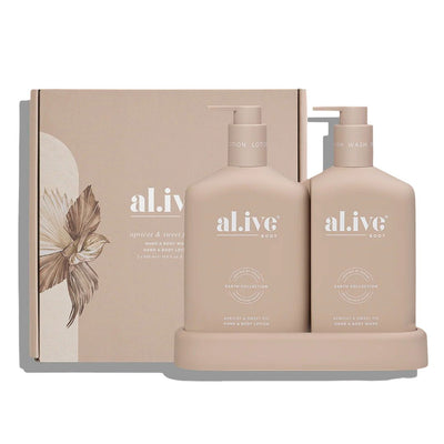 Al.ive Body - Wash & Lotion Duo | Apricot & Sweet Fig Skin Care Al.ive Body Baby 