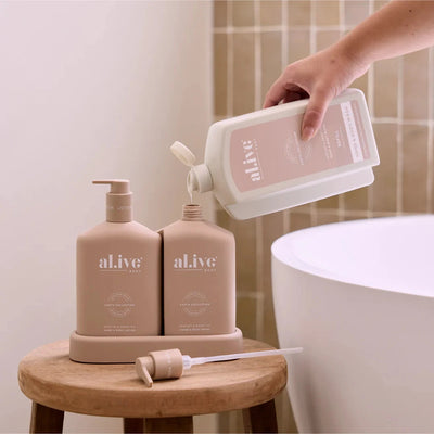 Al.ive Body - Wash & Lotion Duo | Apricot & Sweet Fig Skin Care Al.ive Body Baby 