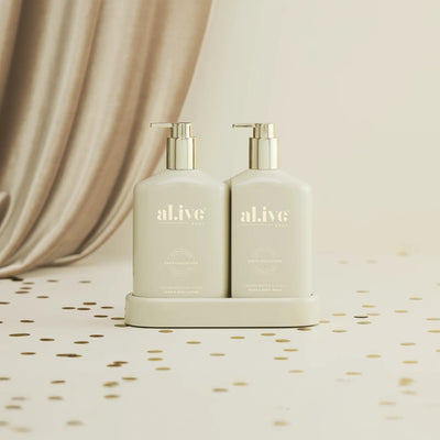 Al.ive Body Wash & Lotion Duo - Golden Wattle & Citrus Homewares Al.ive Body Baby 