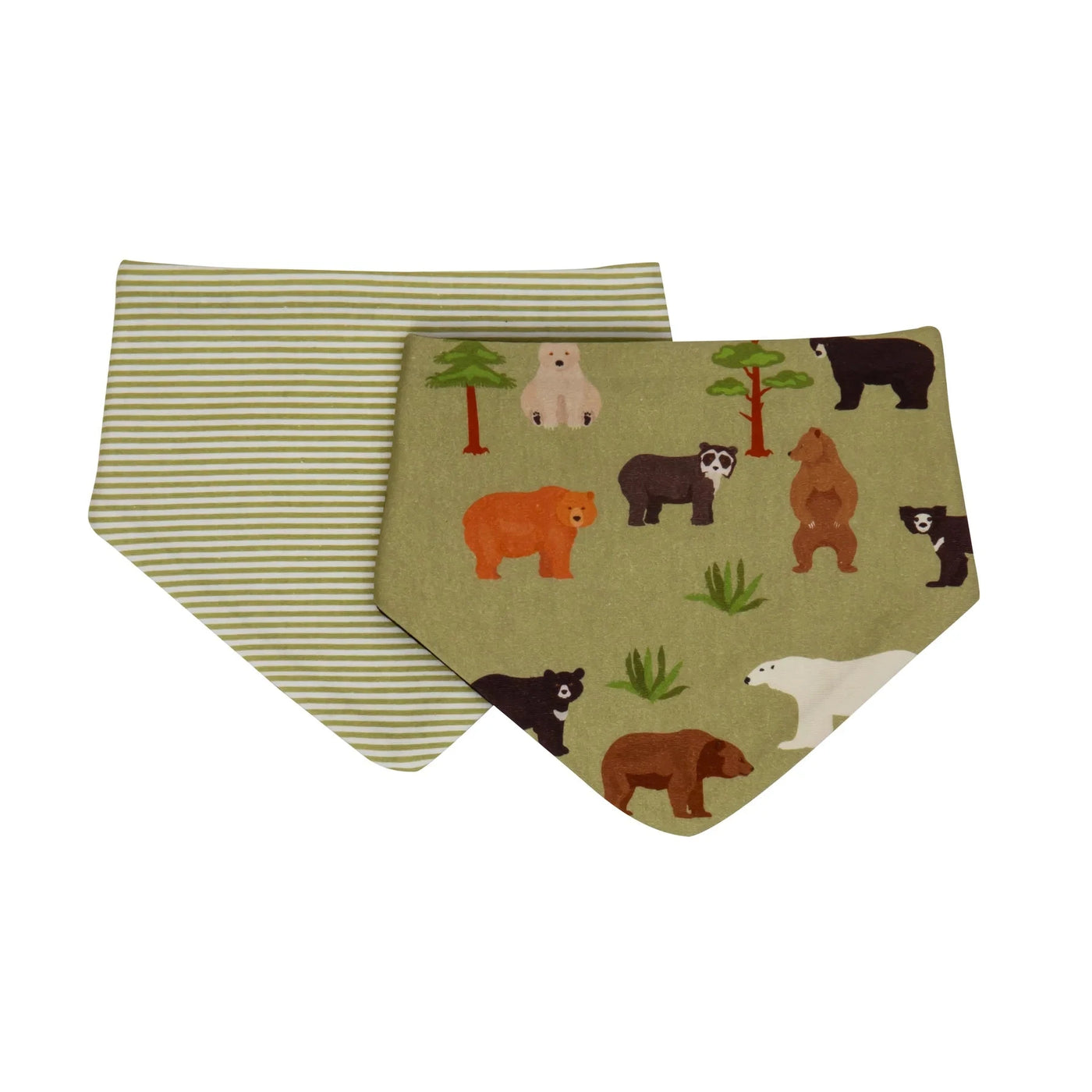 All 4 Ella - Bandana Bibs 2pk | Bears Bib All 4 Ella 