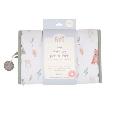 All 4 Ella - Ice Cooling Pram Liner | Forest Friends Pram Accessories All 4 Ella 