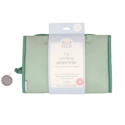 All 4 Ella - Ice Cooling Pram Liner | Sage Pram Accessories All 4 Ella 