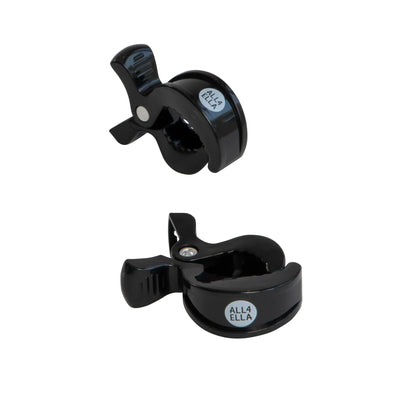 All 4 Ella - Pram Pegs 2pk | Black Pram Accessories All 4 Ella 