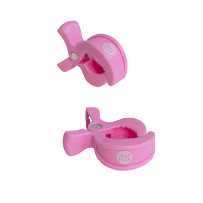 All 4 Ella - Pram Pegs 2pk | Pastel Pink Pram Accessories All 4 Ella 