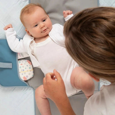 All 4 Ella - Recycled Changing Wallet | Blue Change Mat All 4 Ella 