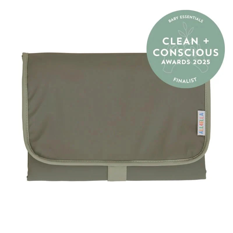 All 4 Ella - Recycled Changing Wallet | Sage Change Mat All 4 Ella 