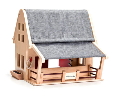 Anamalz - Barnhouse Wooden Toy Anamalz 