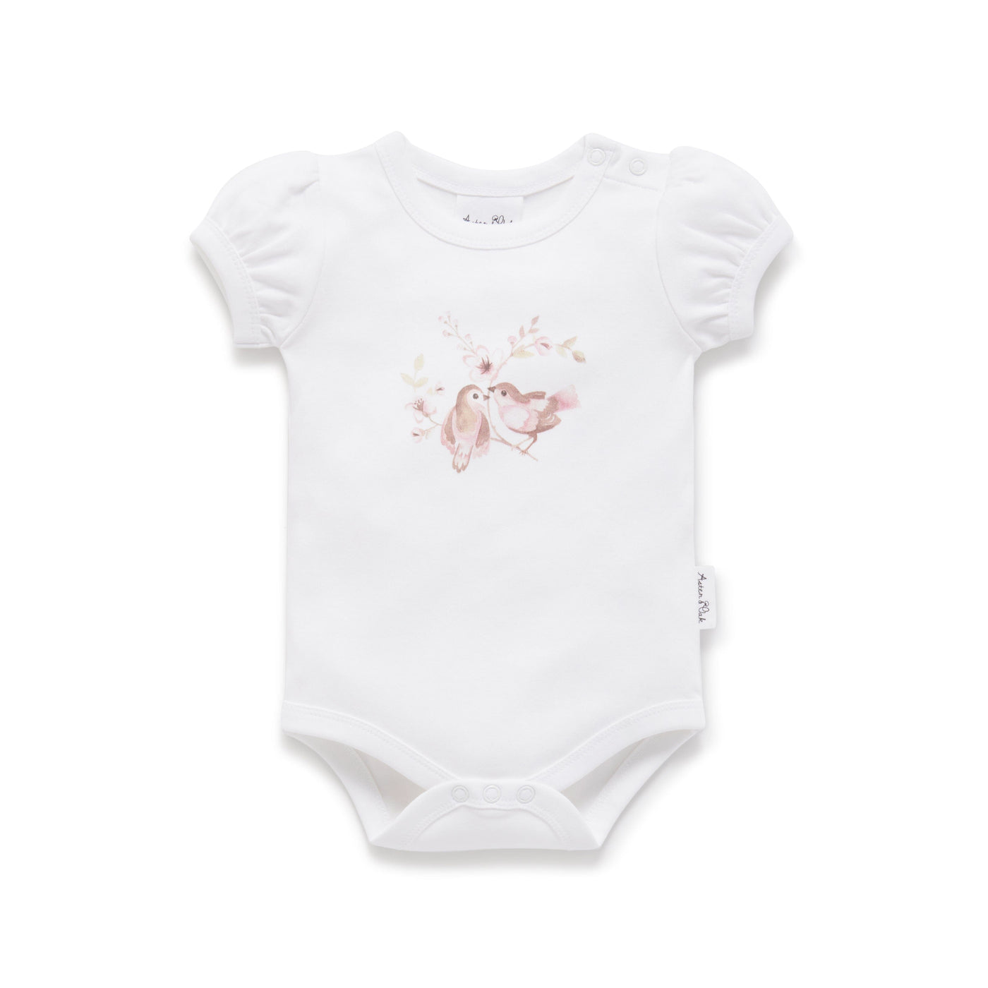 Aster & Oak - Blossom Print Puff Onesie Onesie Aster & Oak 