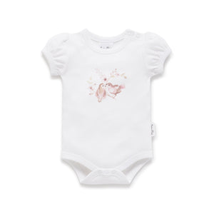 Aster & Oak - Blossom Print Puff Onesie