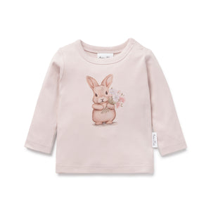 Aster & Oak - Bunny Print LS Top