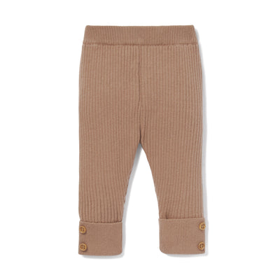 Aster & Oak - Cocoa Knit Rib Legging Leggings Aster & Oak 