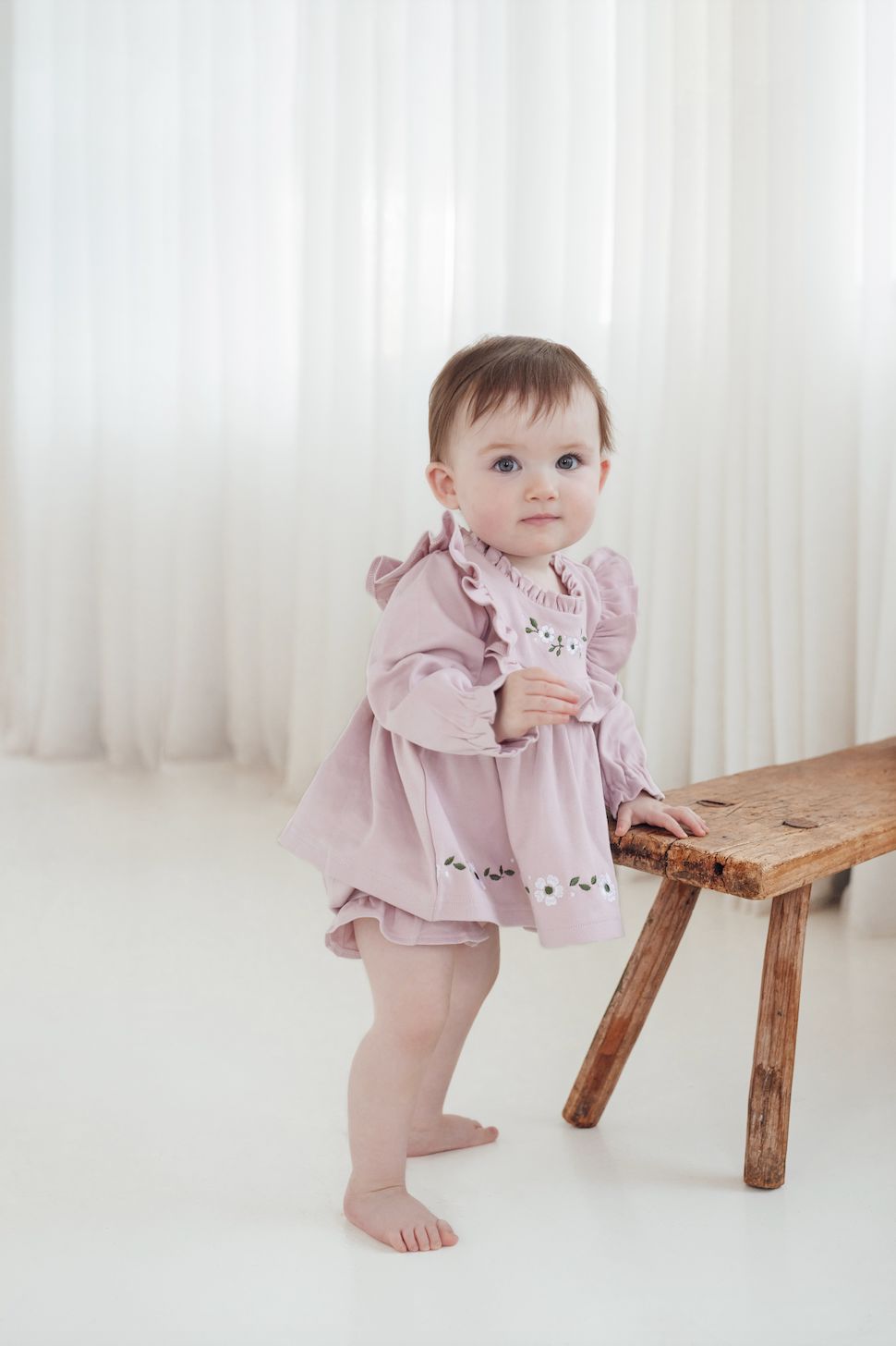 Aster & Oak - Dress & Bloomer Set Matching Set Aster & Oak 