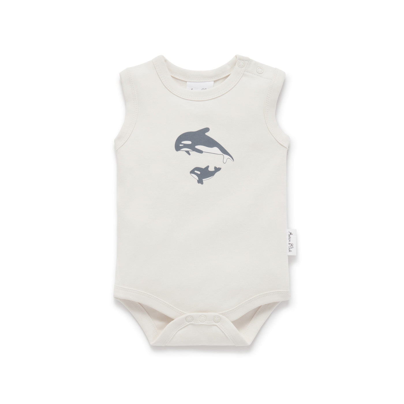 Aster & Oak - Orca Print Singlet Onesie Onesie Aster & Oak 