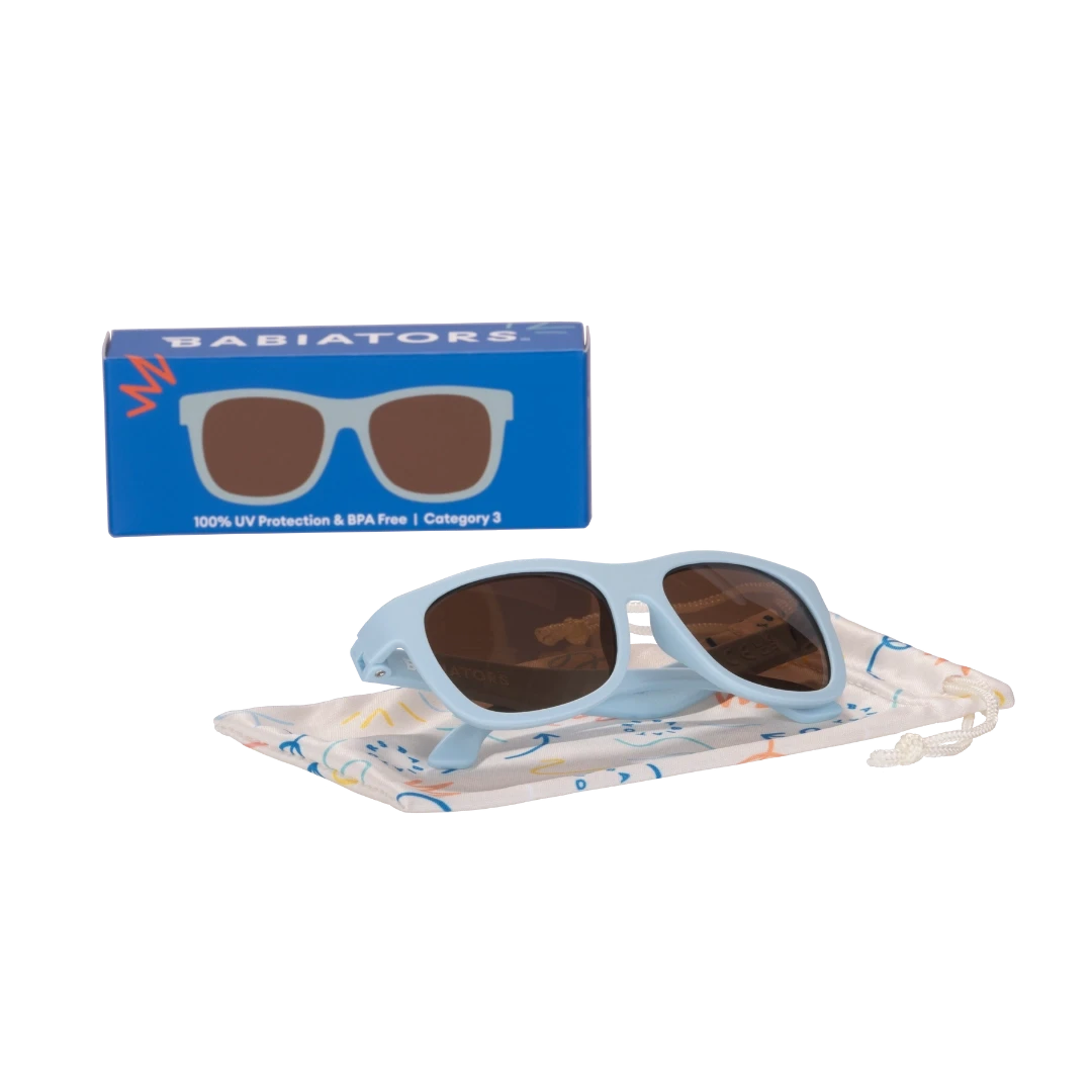 Babiators - Original Navigators | Baby Blue Amber Lenses Sunglasses Babiators 