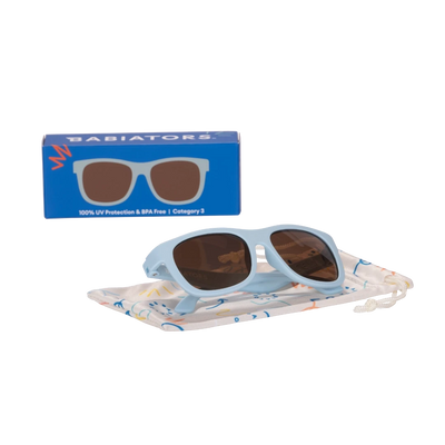 Babiators - Original Navigators | Baby Blue Amber Lenses Sunglasses Babiators 