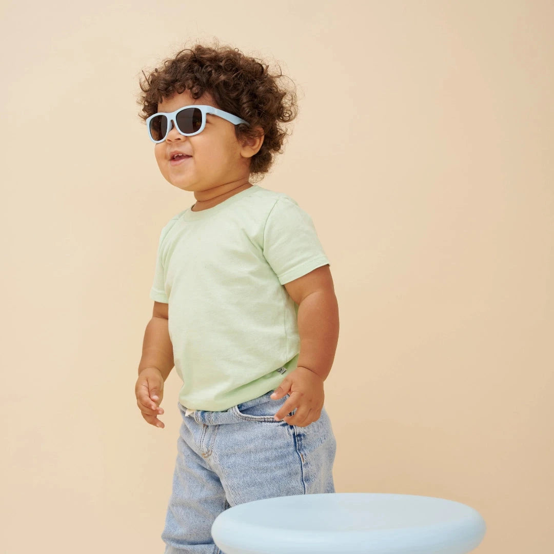 Babiators - Original Navigators | Baby Blue Amber Lenses Sunglasses Babiators 