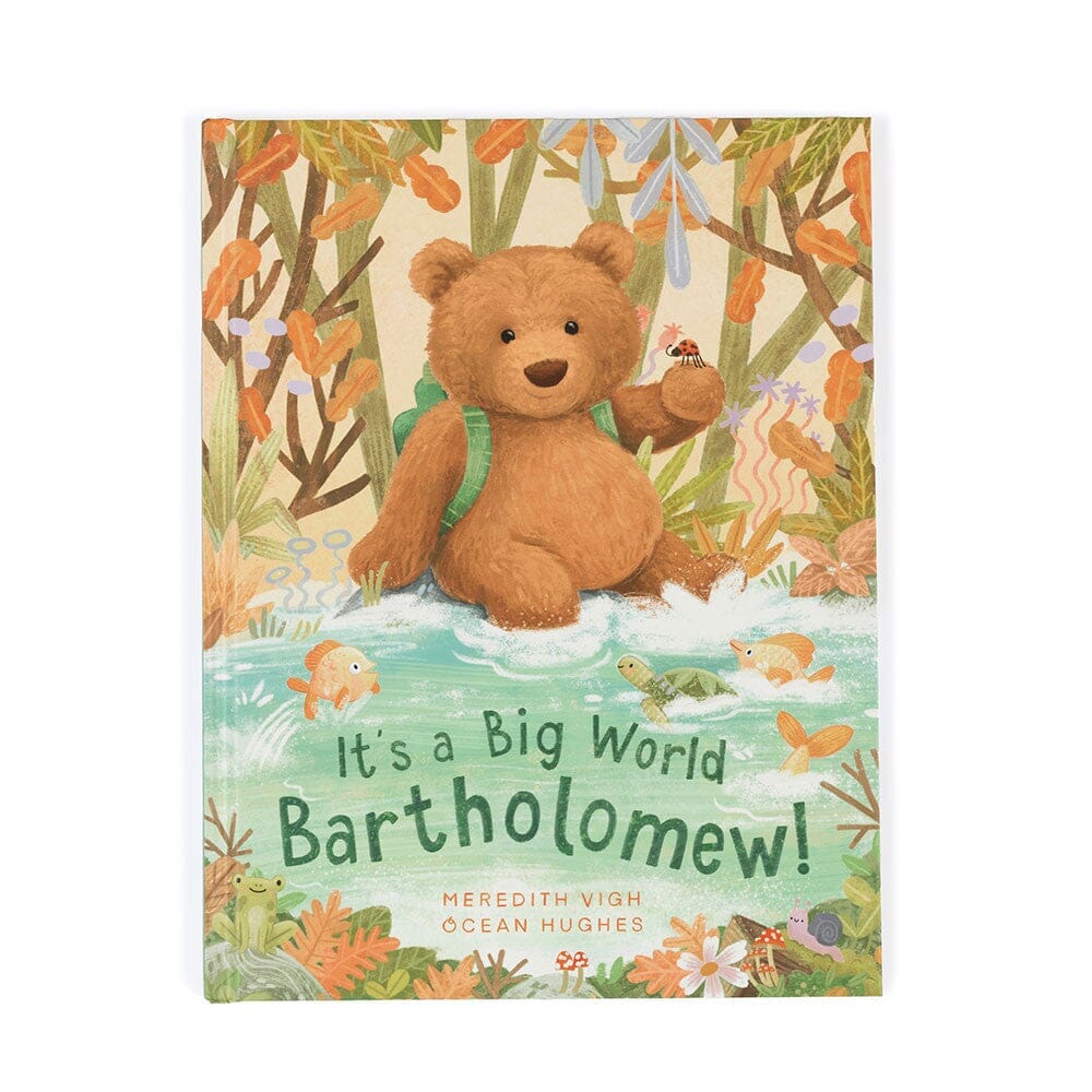 Bartholomew Bear & It's a Big World Book Jellycat 