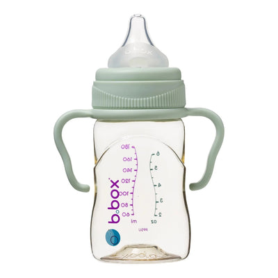 b.box Baby Bottle Handles - Sage Mealtime b.box 