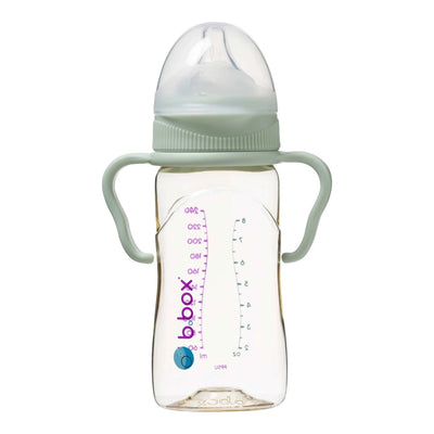 b.box Baby Bottle Handles - Sage Mealtime b.box 