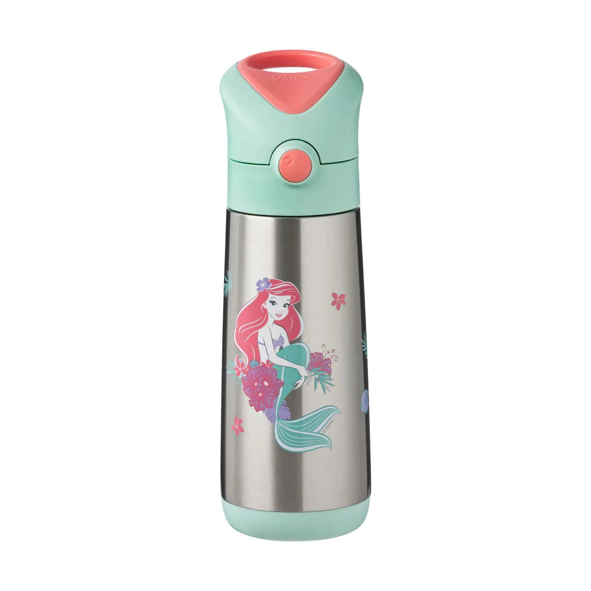 b.box Insulated Drink Bottle - Disney The Little Mermaid 500ml Mealtime b.box 
