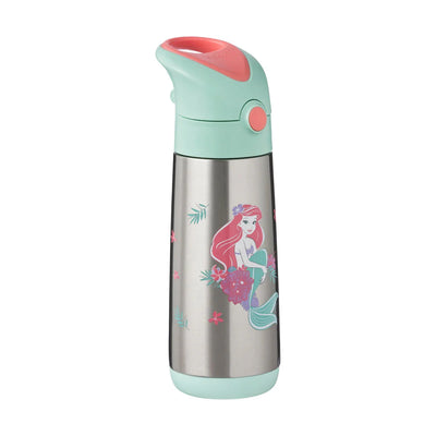b.box Insulated Drink Bottle - Disney The Little Mermaid 500ml Mealtime b.box 