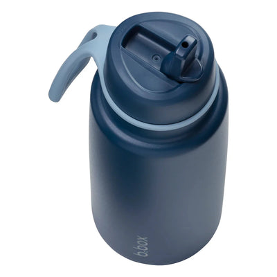 b.box Insulated Flip Top Bottle - Midnight 1L Mealtime b.box 