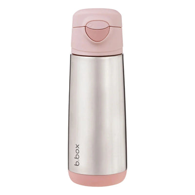b.box Insulated Sport Spout Bottle - Blush Crush Mealtime b.box 