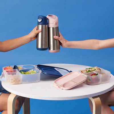 b.box Insulated Sport Spout Bottle - Blush Crush Mealtime b.box 