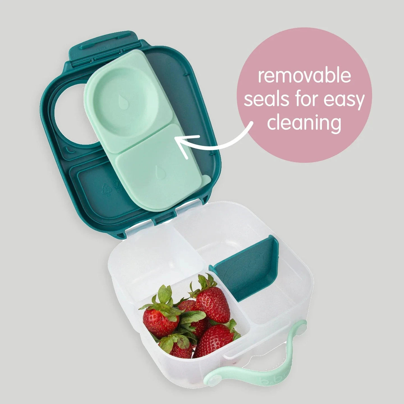 b.box Mini Lunchbox - Blush Crush Mealtime b.box 