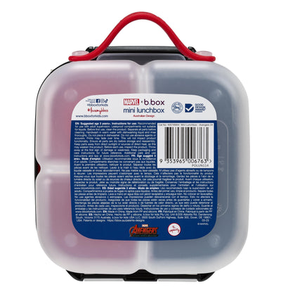 b.box Mini Lunchbox - Marvel Avengers Mealtime b.box 