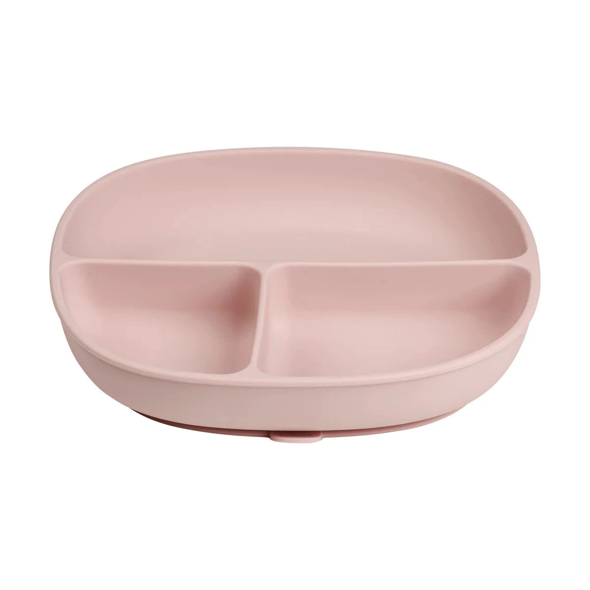 b.box Silicone Plate + Lid - Blush Mealtime b.box 