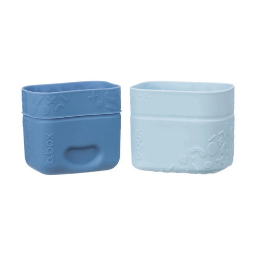 b.box - Silicone Snack Cups | Ocean