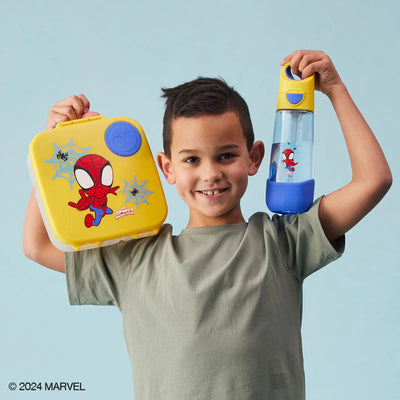 b.box Tritan Drink Bottle - Marvel Spidey 600ml Mealtime b.box 
