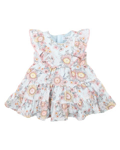 Bebe - Abby Print Tiered Dress