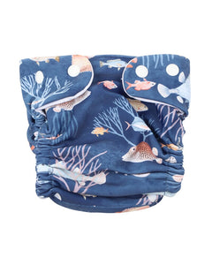 Bebe - Aiden Print Aqua Nappy