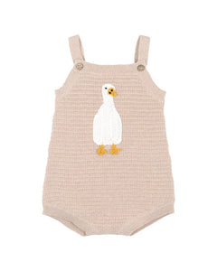 Bebe - Chester Crochet Duck Knitted Bodysuit