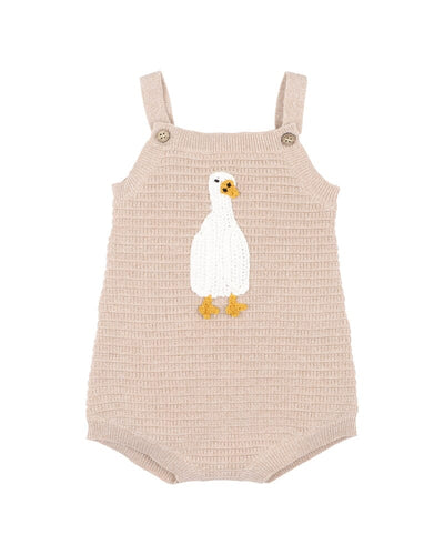 Bebe - Chester Crochet Duck Knitted Bodysuit Bodysuit Bebe 