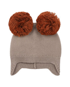 Bebe - Eli Pom Pom Knitted Beanie