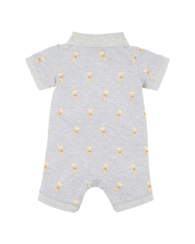 Bebe - Ellis Giraffe Polo Romper Romper Bebe 