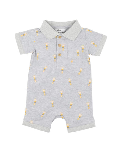 Bebe - Ellis Giraffe Polo Romper Romper Bebe 