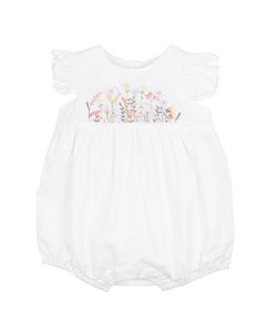 Bebe - Florence Hand Embroidered Romper