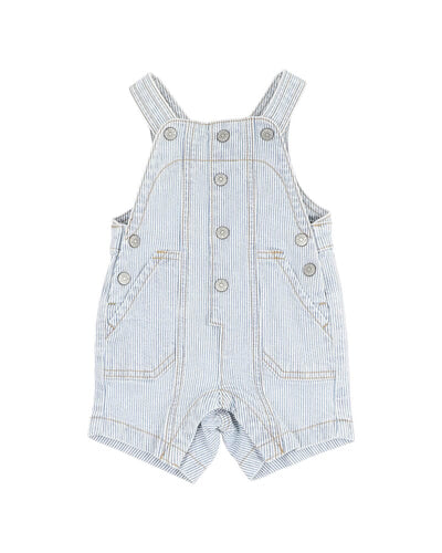 Bebe - Indigo Stripe Overalls Overalls Bebe 