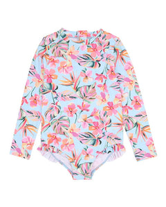 Bebe - Lou Print LS Sunsuit