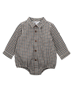 Bebe - Myles Check Shirt Bodysuit